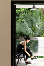 Stylish Ash Wood Stool with Foam and Polyester Cushion – Perfect for Modern Living Spaces hrn-5252