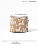 Stylish Synthetic Leather Stool with Unique Design - Comfortable and Versatile Home Accent Piece hrn-5254