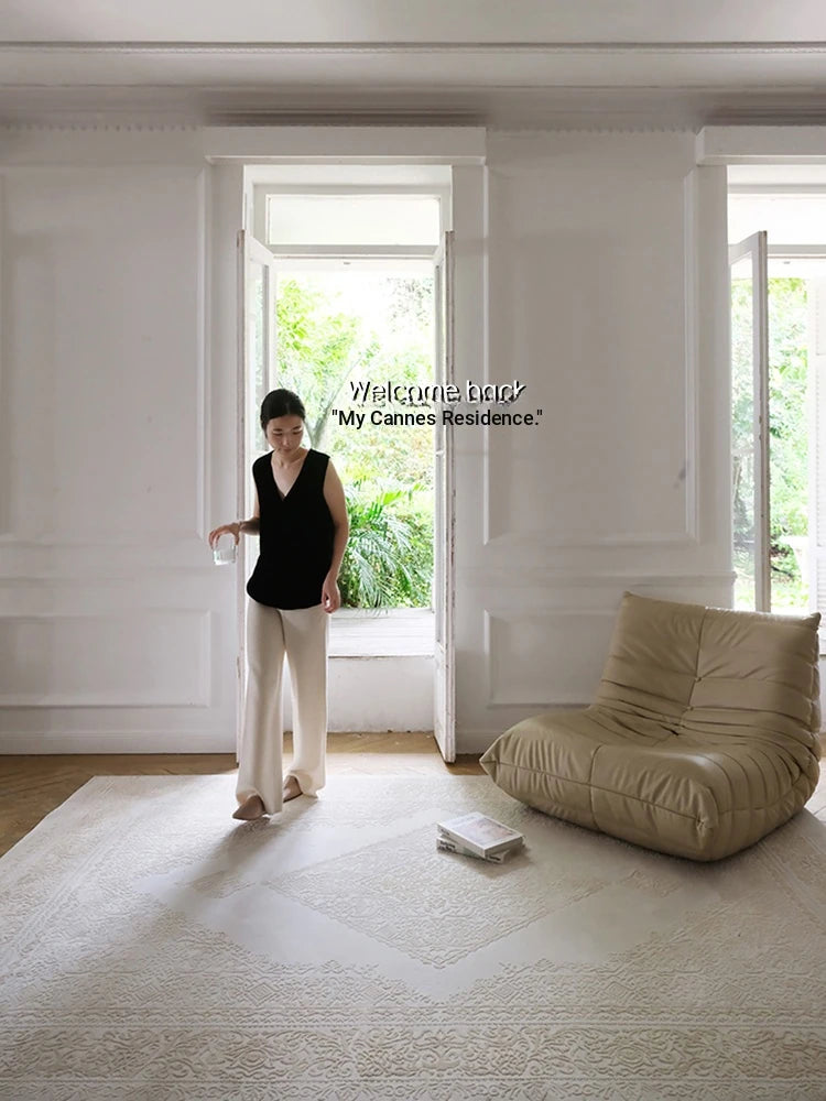 Stylish Ash Wood and Steel Side Table - Modern Accent Furniture for Any Room hrn-5255