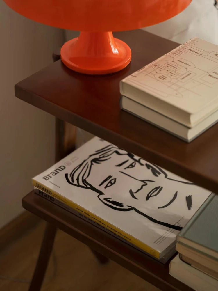 Stylish Rubber Wood Side Table with Synthetic Leather Accents – Perfect for Any Space! hrn-5258