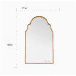 Elegant Beech Wood Mirror with Glass Finish - Stylish Home Décor Accent for Any Room hrn-5261