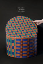 Stylish PU Leather Side Table with Stainless Steel Accents and Black Walnut Wood Base – Modern Decorative Accent for Living Room and Bedroom hrn-5267