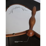 Unique Butterfly-Shaped Mirror with Solid Wood Frame - Hand-Cut Glass Design for Elegant Home Décor hrn-5268