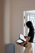 Unique Butterfly-Shaped Mirror with Solid Wood Frame - Hand-Cut Glass Design for Elegant Home Décor hrn-5268