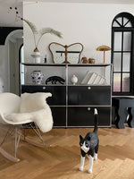 Unique Butterfly-Shaped Mirror with Solid Wood Frame - Hand-Cut Glass Design for Elegant Home Décor hrn-5268