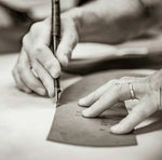 Stylish Ash Wood Computer Desk with Synthetic Leather Top - Modern Home Office Furniture hrn-5269