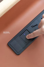 Stylish Ash Wood Chair with Synthetic Leather Upholstery – Modern Comfort for Your Home or Office hrn-5270