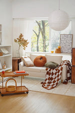 Elegant Metal and Oak Serving Cart with Copper Accents - Perfect for Entertaining hrn-5272