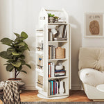 Stylish Solid Wood Storage Rack - Modern and Versatile Bookshelf for Home Organization hrvr-5081