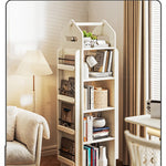 Stylish Solid Wood Storage Rack - Modern and Versatile Bookshelf for Home Organization hrvr-5081