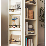 Stylish Solid Wood Storage Rack - Modern and Versatile Bookshelf for Home Organization hrvr-5081