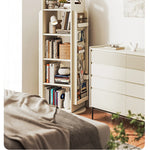 Stylish Solid Wood Storage Rack - Modern and Versatile Bookshelf for Home Organization hrvr-5081