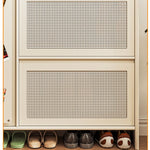 Stylish Solid Wood Cabinet with Multi-Layer Design - Perfect for Modern Storage Solutions hrvr-5082