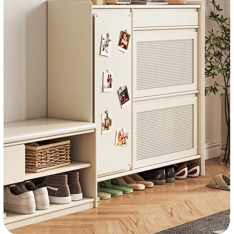 Stylish Solid Wood Cabinet with Multi-Layer Design - Perfect for Modern Storage Solutions hrvr-5082