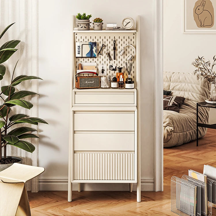 Stylish Solid Wood Pine Multi-Layer Cabinet with Functional Organizer – Perfect for Modern Living Spaces! hrvr-5084