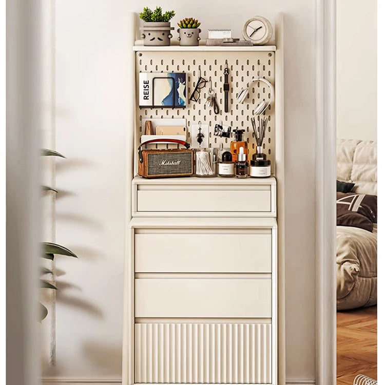 Stylish Solid Wood Pine Multi-Layer Cabinet with Functional Organizer – Perfect for Modern Living Spaces! hrvr-5084