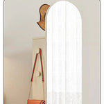 Elegant Solid Wood and Glass Full-Length Mirror – Stylish Multi-Layer Board Design for Home Décor hrvr-5085