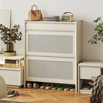 Stylish Solid Wood Cabinet with Multi-layer Design for Organized Storage Solutions hrvr-5088
