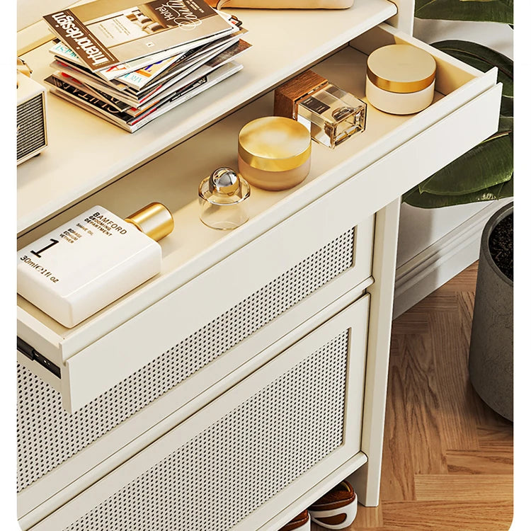Stylish Solid Wood Cabinet with Multi-layer Design for Organized Storage Solutions hrvr-5088