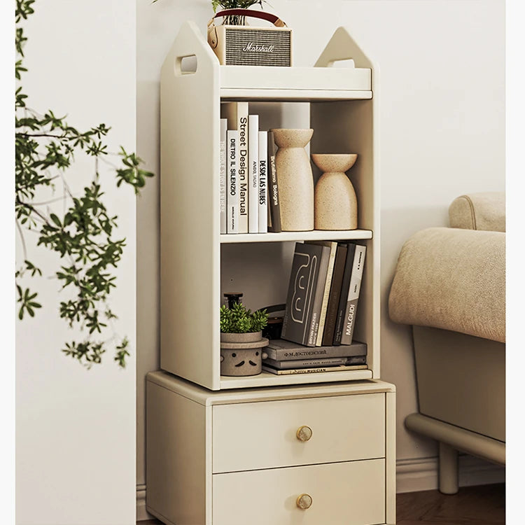 Elegant Solid Wood Multi-Layer Cabinet with Drawers – Stylish Storage Solution for Bedroom or Living Room hrvr-5089