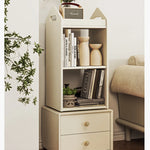 Elegant Solid Wood Multi-Layer Cabinet with Drawers – Stylish Storage Solution for Bedroom or Living Room hrvr-5089