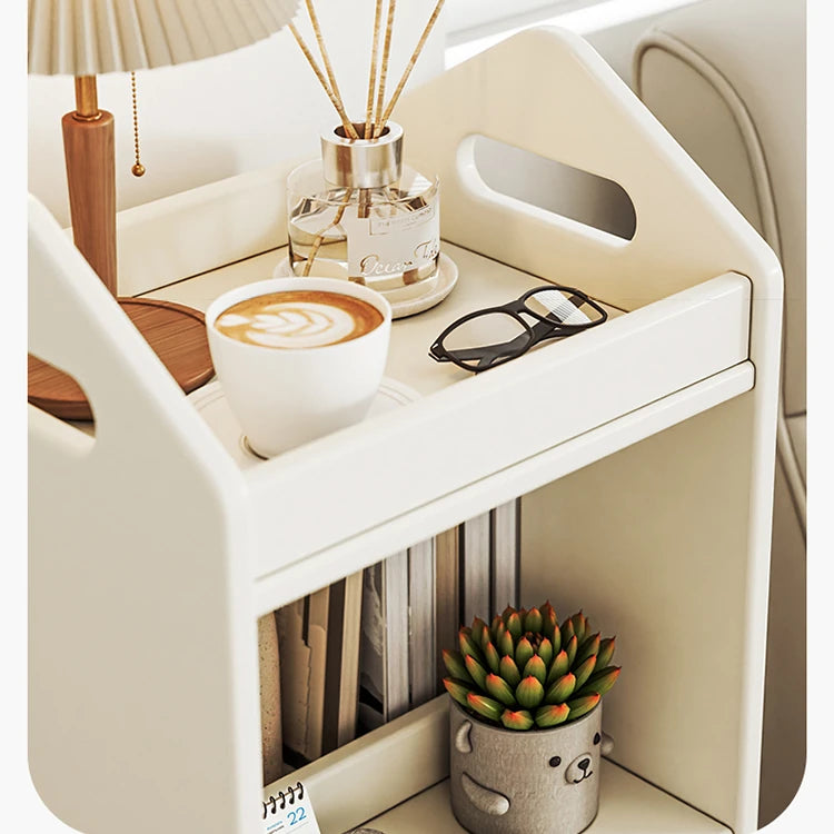 Elegant Solid Wood Multi-Layer Cabinet with Drawers – Stylish Storage Solution for Bedroom or Living Room hrvr-5089