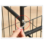 Multi-Tier Metal Sports Storage Rack for Balls & Equipment Organization hsen-2027