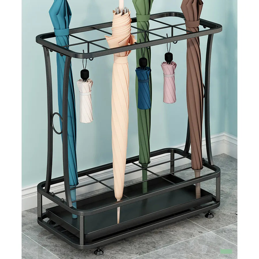 Stylish Metal Umbrella Storage Rack - Waterproof & Durable Design hsen-2028