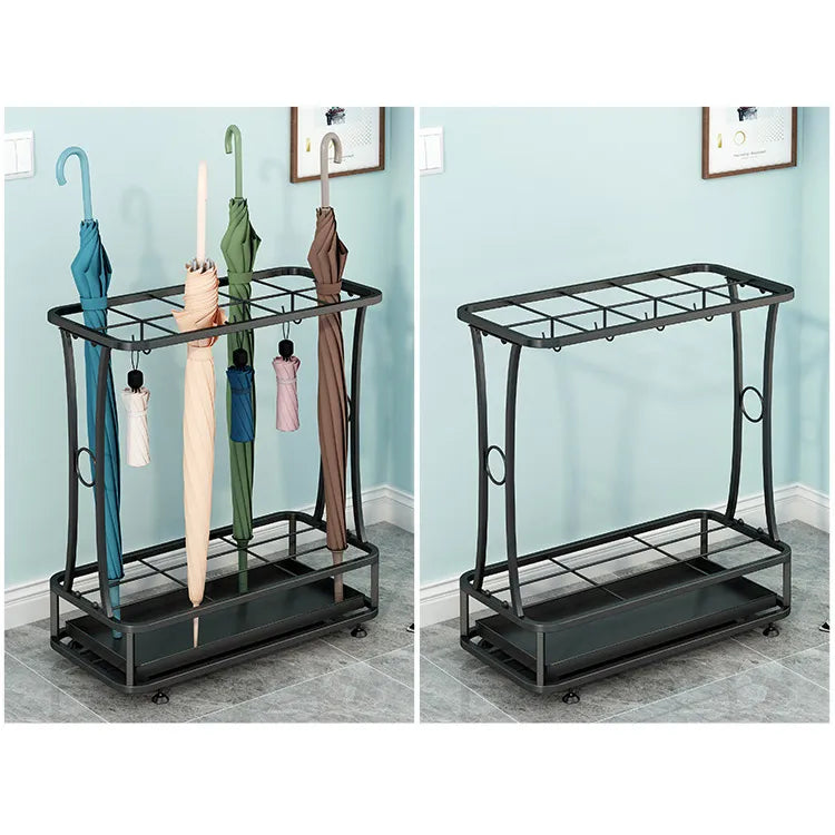 Stylish Metal Umbrella Storage Rack - Waterproof & Durable Design hsen-2028