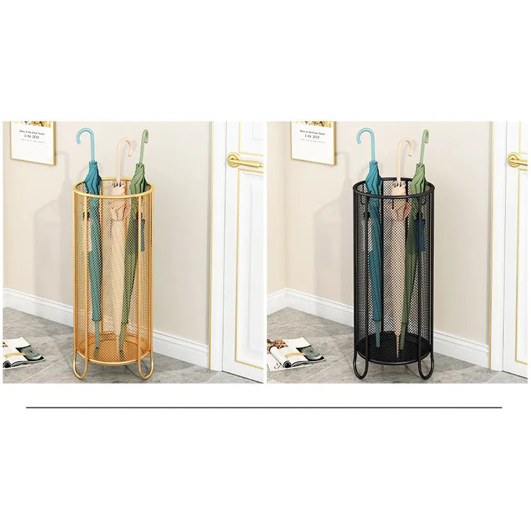 Stylish Metal Mesh Umbrella Holder | Elegant Storage Solution for Home and Office hsen-2029