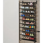 Over-the-Door Metal Shoe Storage Rack - Maximize Space with Style hsen-2035