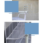 Over-the-Door Metal Shoe Storage Rack - Maximize Space with Style hsen-2035