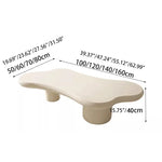 Modern Minimalist Concrete Tea Table - Stylish Living Room Accent Piece hsj-2251