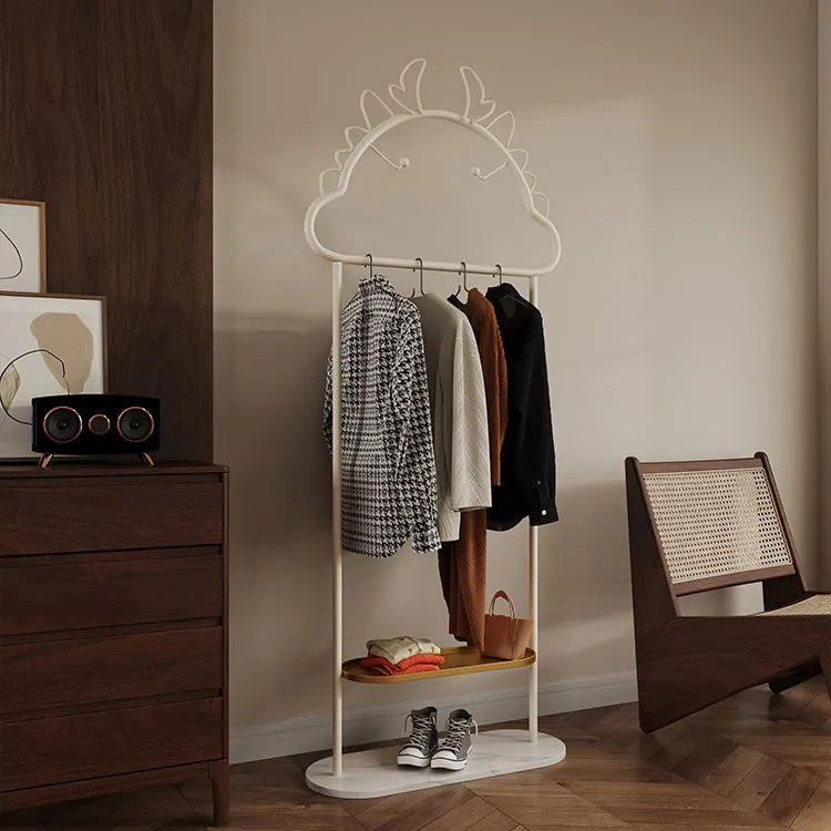 Elegant Marble Coat Hanger Rack with Stylish Cloud Design hsj-2267