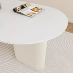 Modern Sintered Stone & Faux Leather Dining Table – Elegant and Durable Design for Your Home hsj-2272