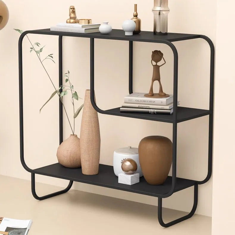 Modern White Metal Storage Rack - Sleek Design for Stylish Organization hsj-2275