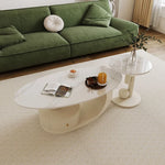 Sleek Sintered Stone Tea Table for Modern Living Room Decor hsj-2276