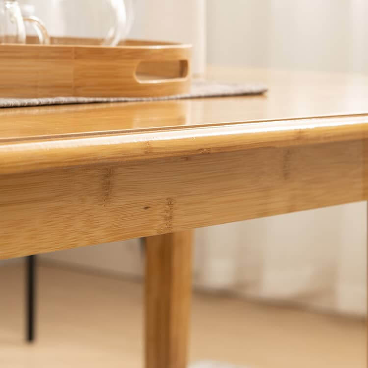 Elegant Natural Bamboo Tea Table - Perfect for Stylish Interiors hsl-125