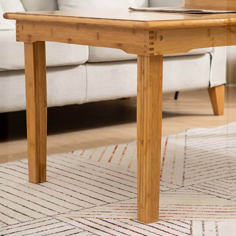 Elegant Natural Bamboo Tea Table - Perfect for Stylish Interiors hsl-125