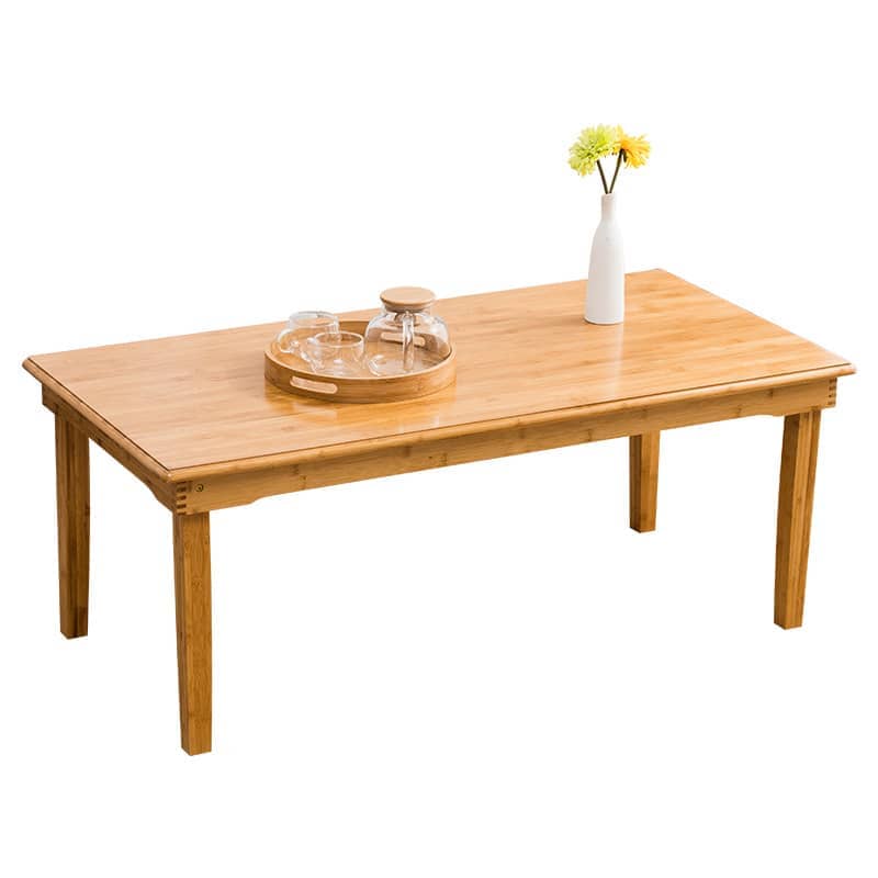 Elegant Natural Bamboo Tea Table - Perfect for Stylish Interiors hsl-125