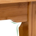 Stunning Bamboo Tea Table in Natural Wood Finish - Perfect for Any Home Decor hsl-126