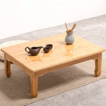 Stunning Bamboo Tea Table in Natural Wood Finish - Perfect for Any Home Decor hsl-126