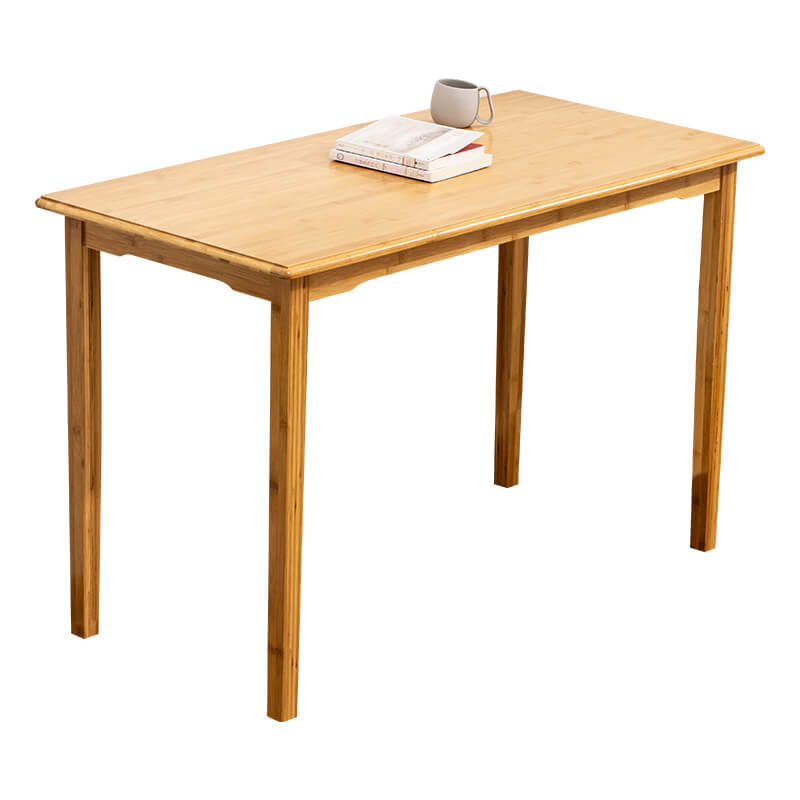 Stunning Natural Wood Color Bamboo Table - Perfect for Modern Interiors hsl-129