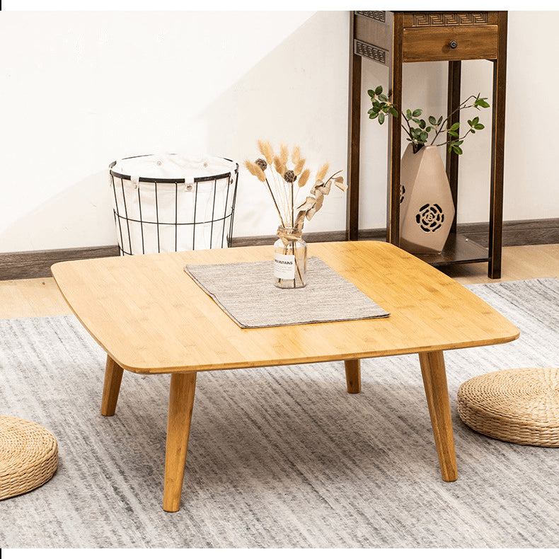 Elegant Natural Bamboo Tea Table – Perfect for Modern Living Spaces hsl-134