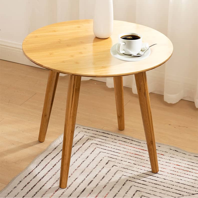 Elegant Bamboo Tea Table in Natural Wood Finish for Stylish Living Spaces hsl-17