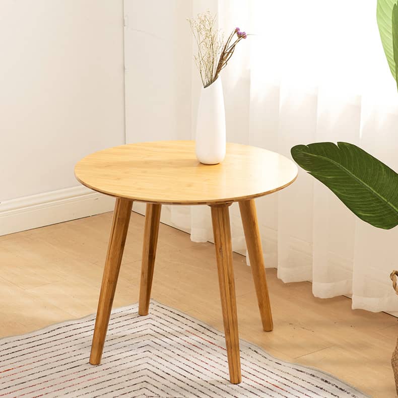 Elegant Bamboo Tea Table in Natural Wood Finish for Stylish Living Spaces hsl-17