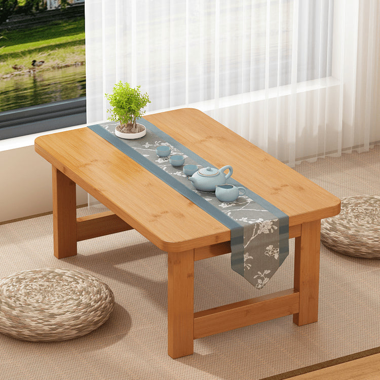 Stylish Dark Brown Bamboo Table – Perfect for Any Living Space hsl-68