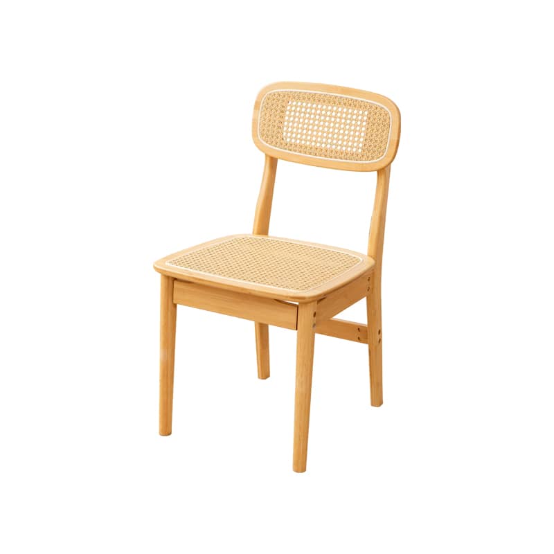 Stylish Natural Wood Finish Bamboo Chair with Durable ABS Resin hsl-70