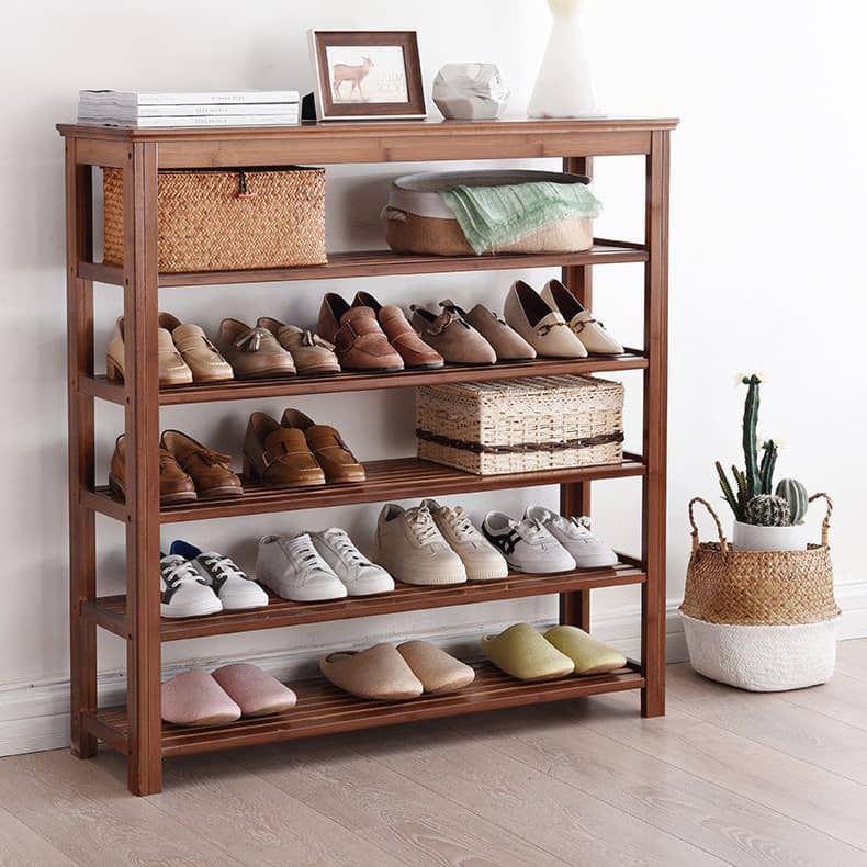 Stylish Bamboo Storage Rack for Elegant Home Organization hsl-95