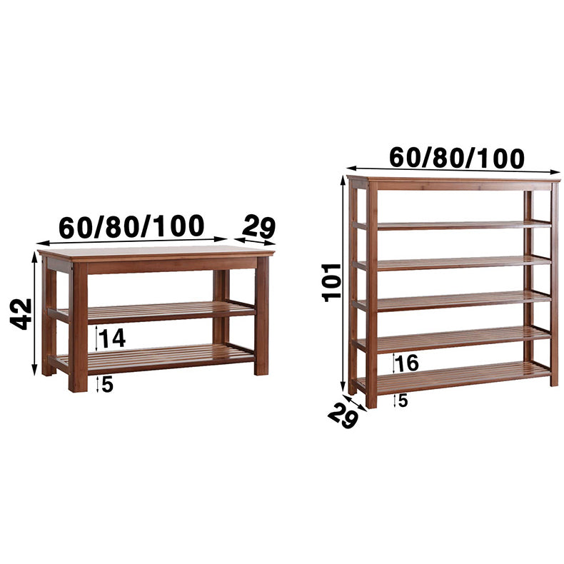 Stylish Bamboo Storage Rack for Elegant Home Organization hsl-95